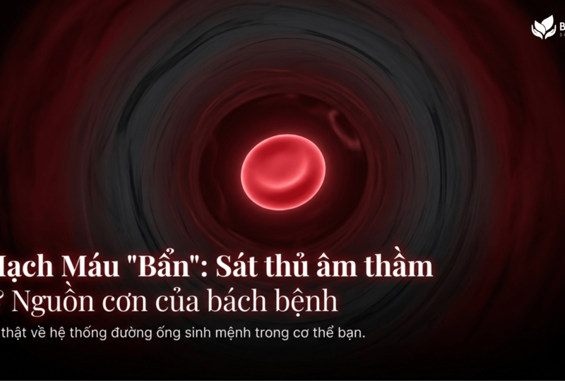 MẠCH MÁU “BẨN” - NGUỒN CƠ ÂM THẦM CỦA BỆNH TẬT THỜI HIỆN ĐẠI