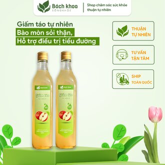 Giấm táo tự nhiên chai 500ml