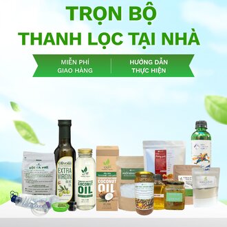 Bộ dụng cụ thanh lọc thải độc toàn diện- Bách Khoa Sống Khỏe