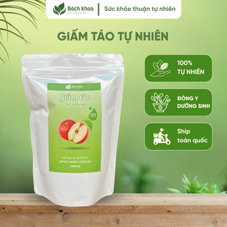 Giấm táo tự nhiên chai 1000ml