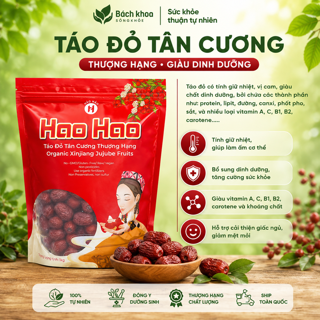Táo đỏ Tân Cương nguyên bụi loại đặc biệt